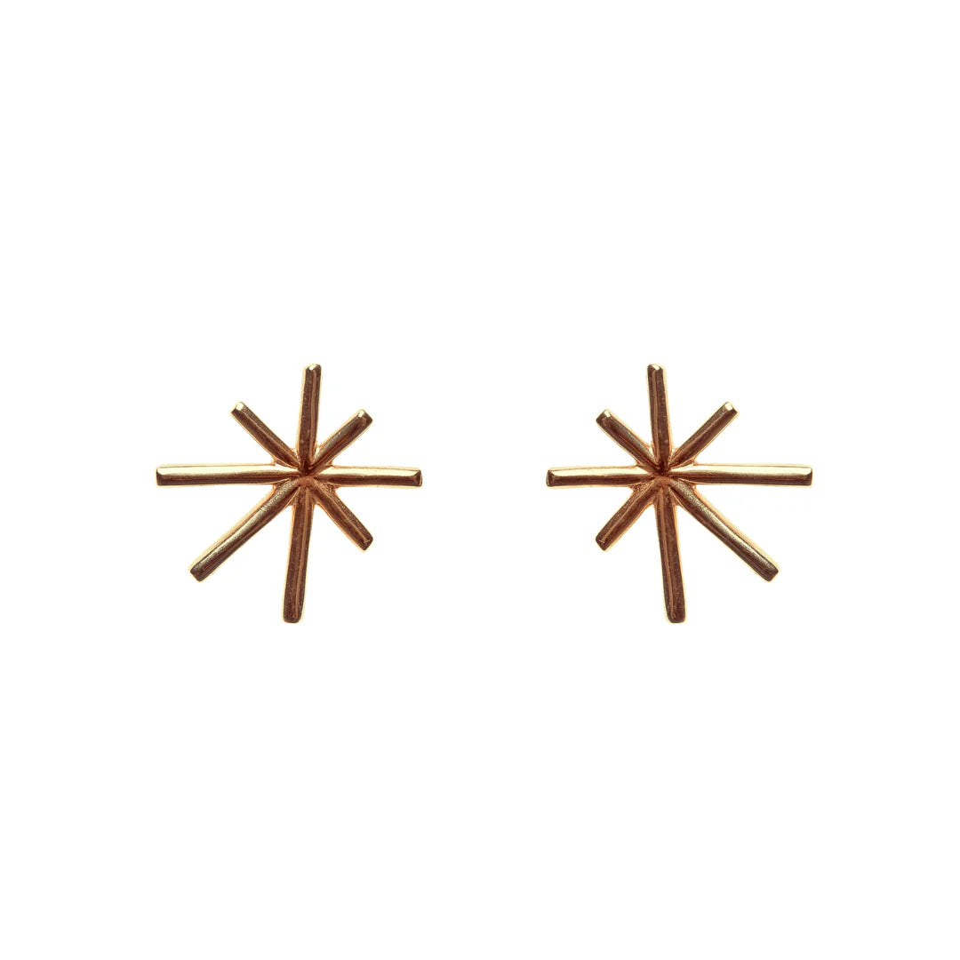 Supernova Earrings - Gold