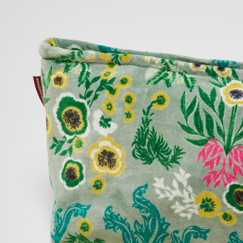 Printed Cotton Velvet - Washbag - Swainston