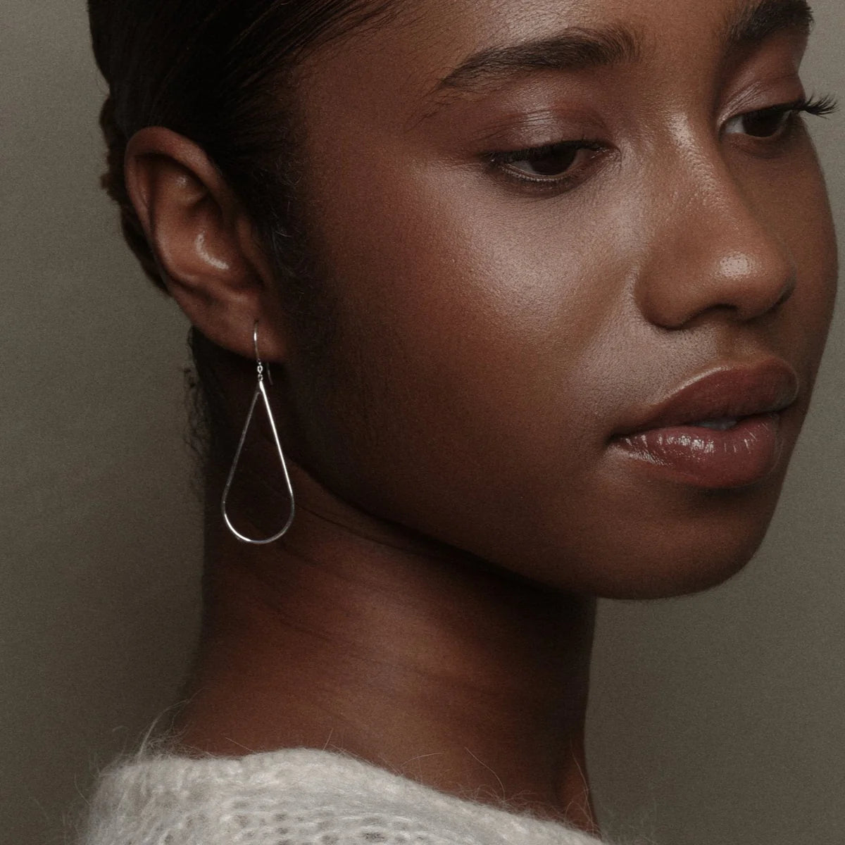 Raindrop Earrings - Silver