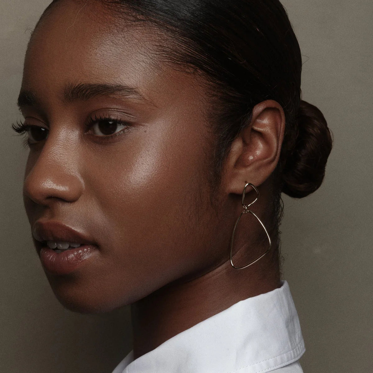 Hemura Nue Earrings - Gold