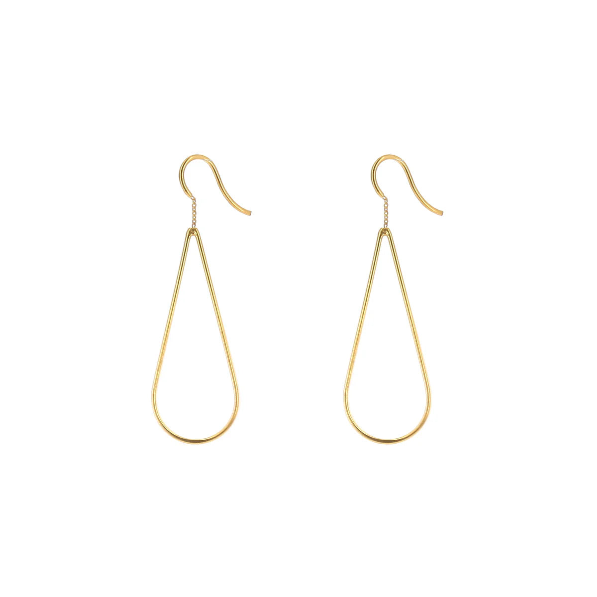 Raindrop Earrings - Gold