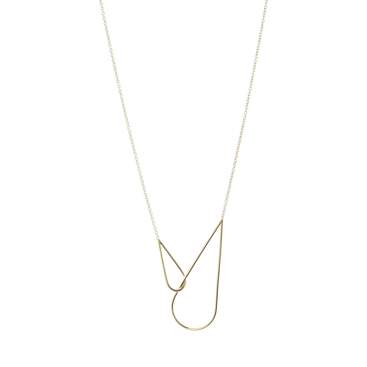Raindrop Necklace - Gold