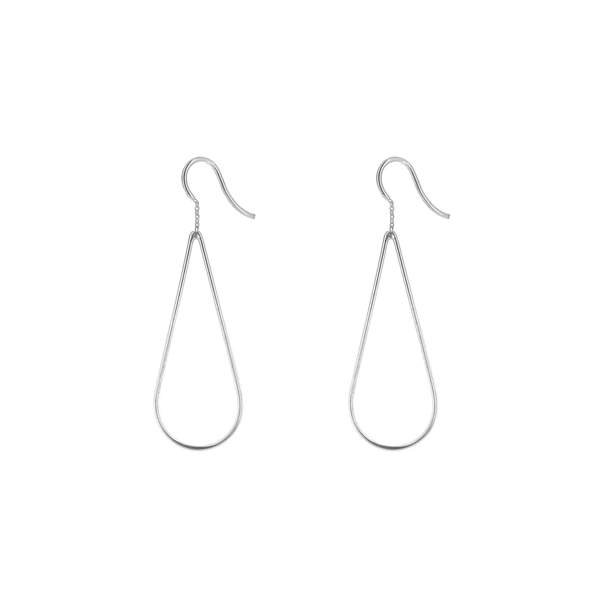 Raindrop Earrings - Silver