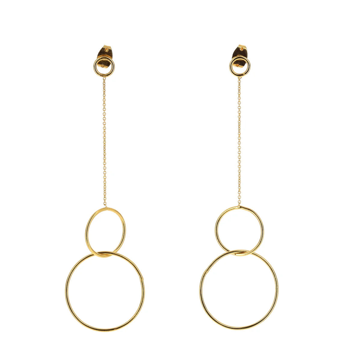 Trinity Earrings - Gold