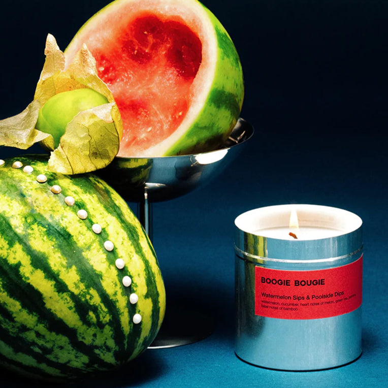 Boogie Bougie - Scented Candle - Poolside Dips & Watermelon Sips