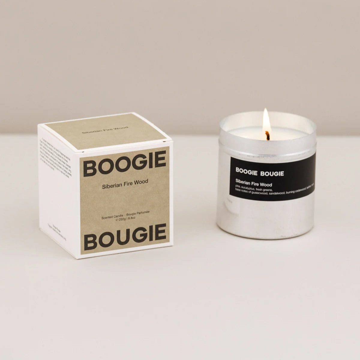 Boogie Bougie - Scented Candle - Siberian Fire Wood