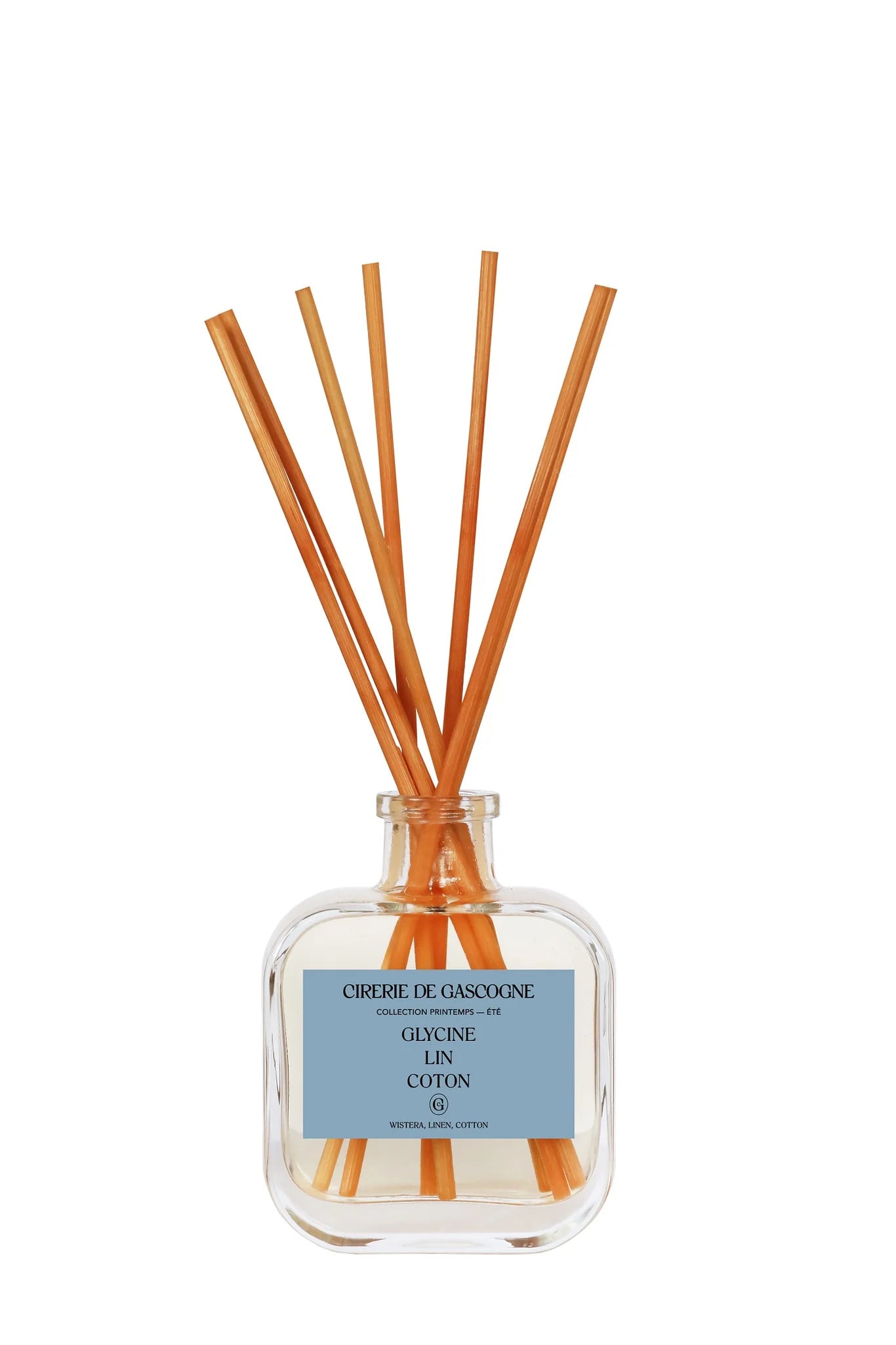 Cirerie de Gascogne - Reed Diffuser - Wisteria, Linen & Cotton