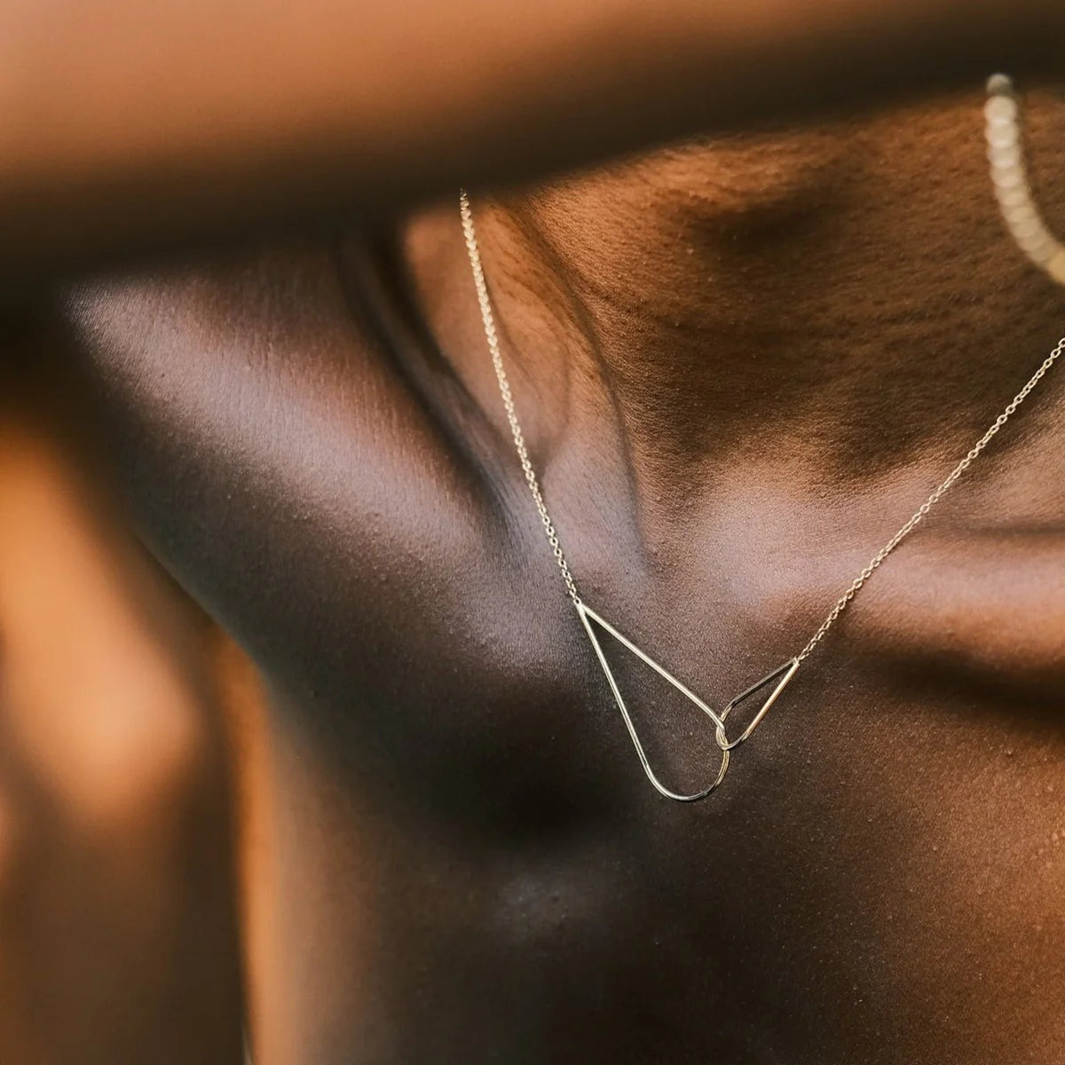 Raindrop Necklace - Gold