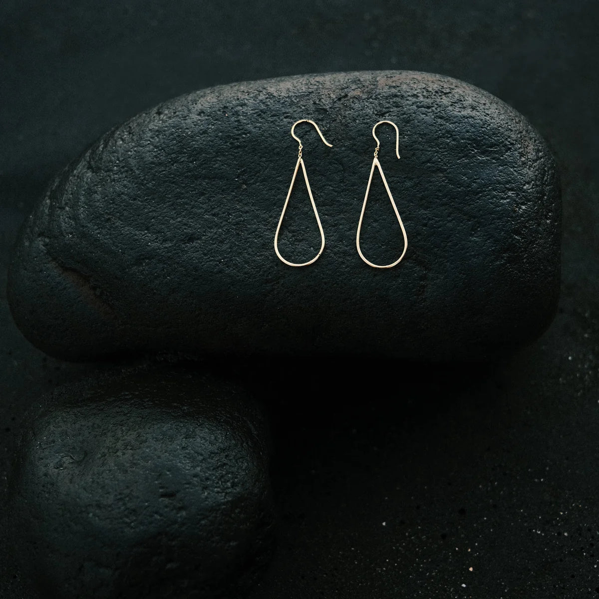 Raindrop Earrings - Gold