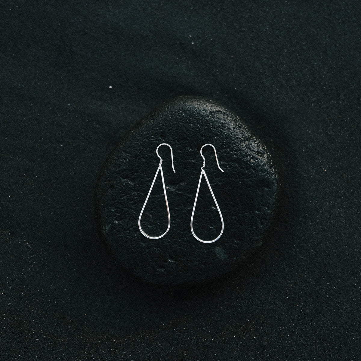 Raindrop Earrings - Silver