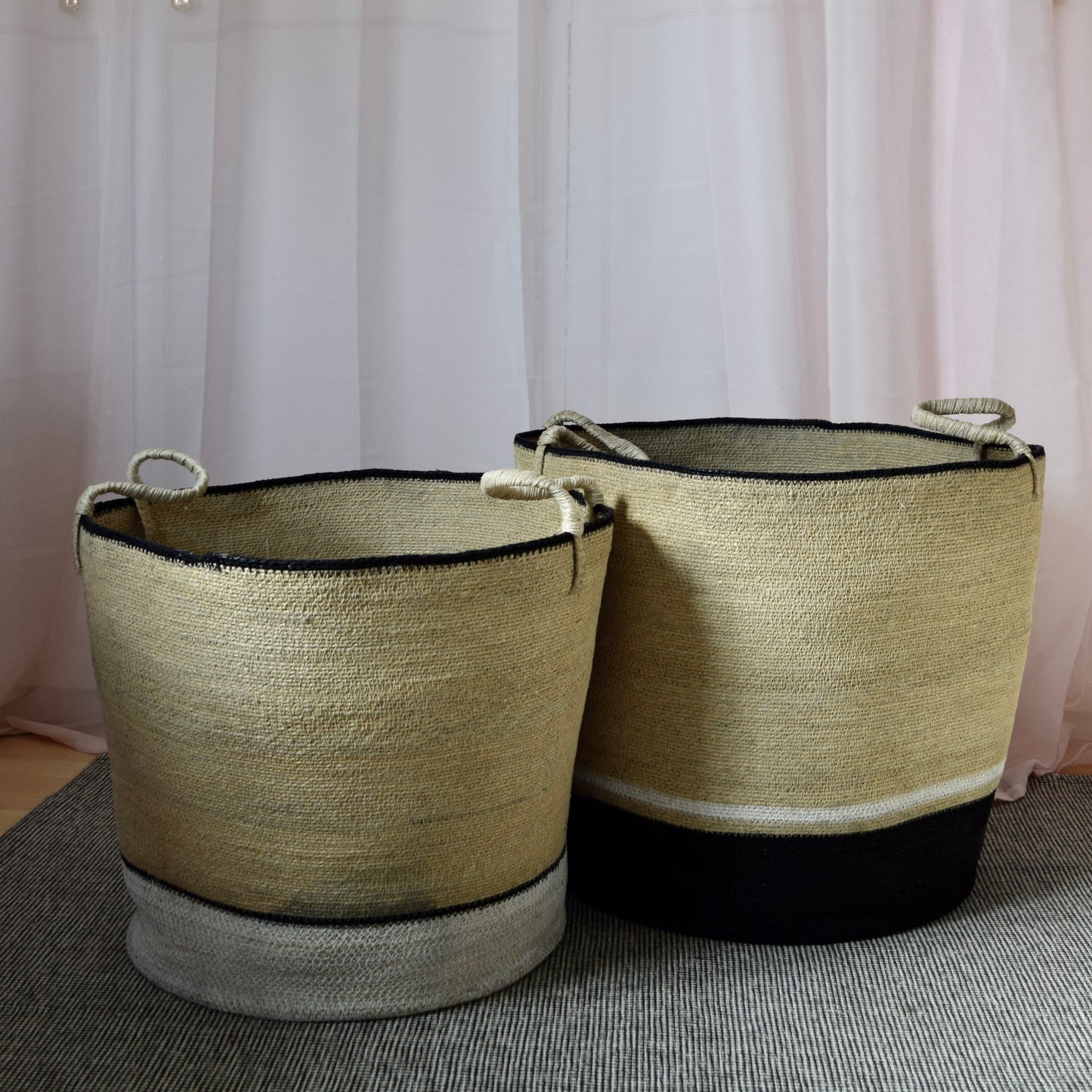 Seagrass Basket With Handles