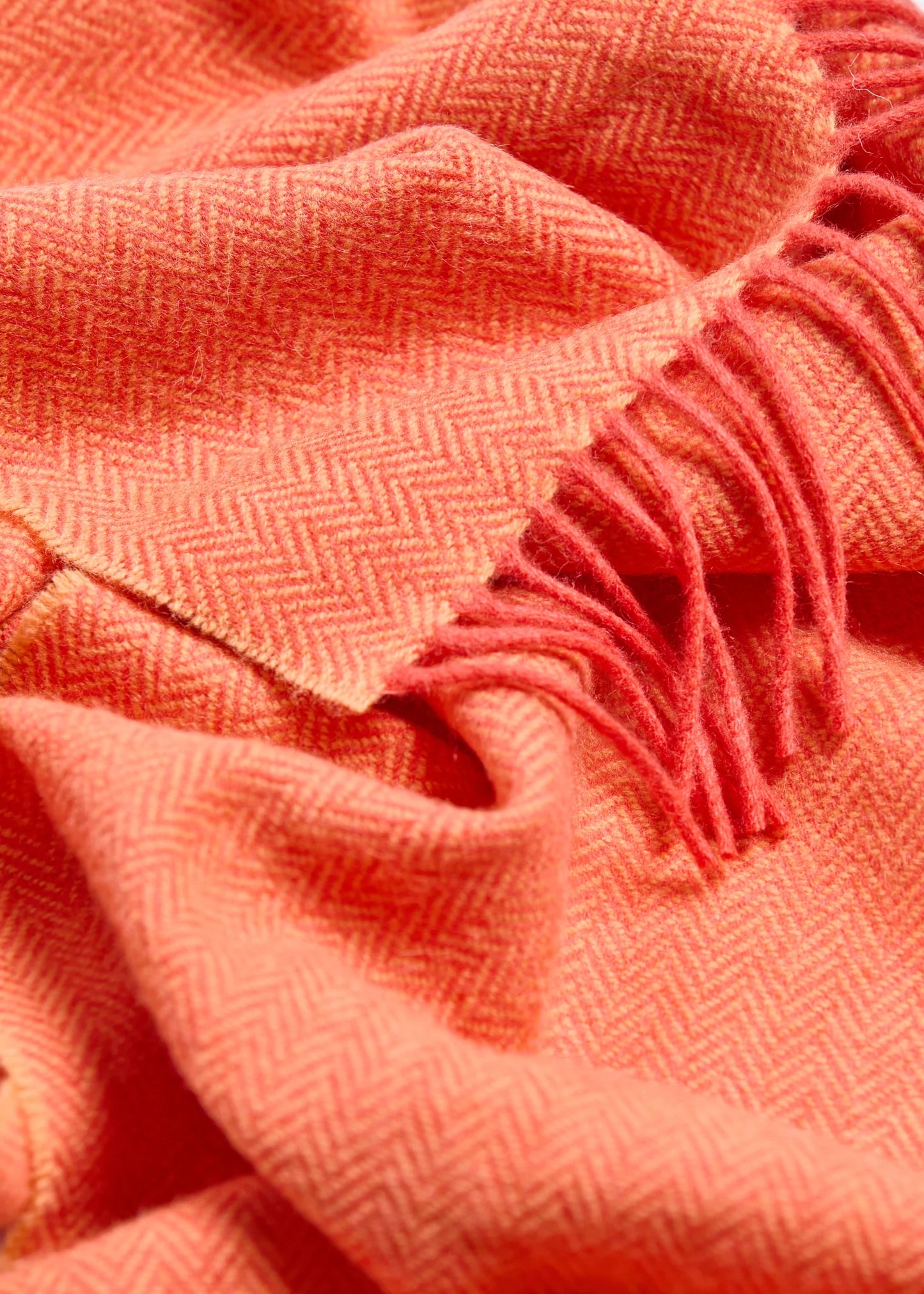 Herringbone Lambswool Scarf