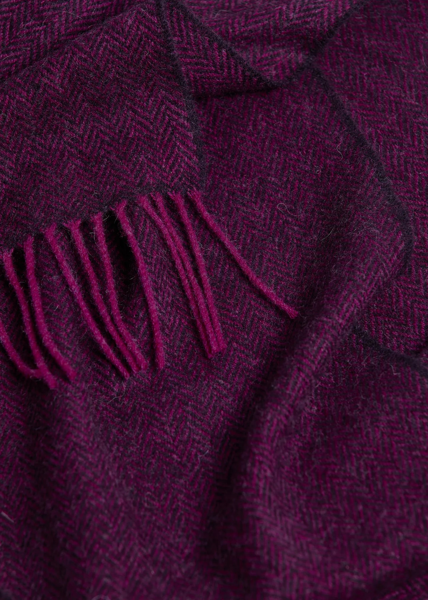 Herringbone Lambswool Scarf