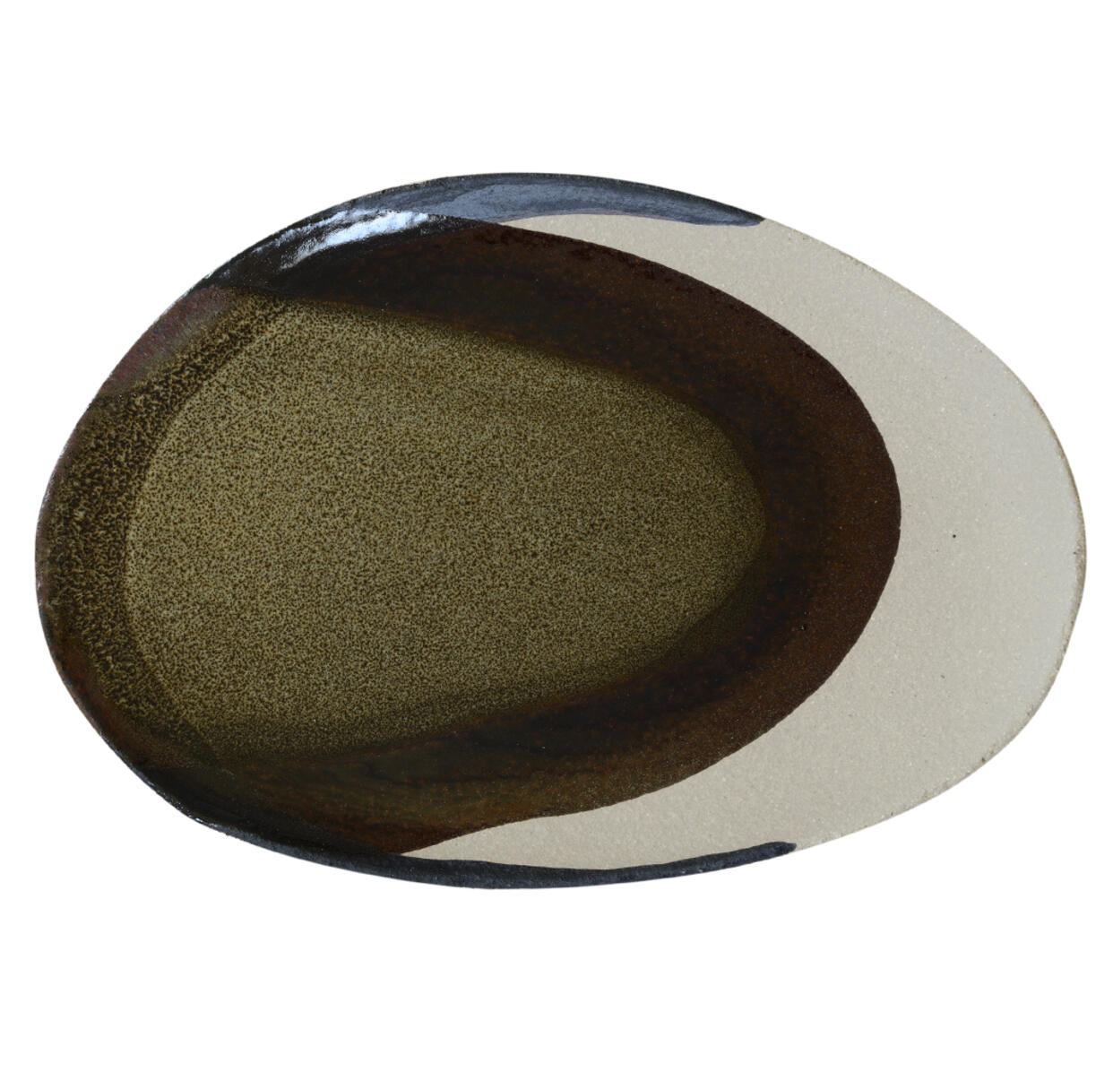 French Stoneware - ‘Mussel’ Platter