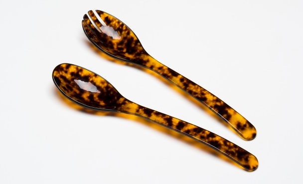 Salad Servers - Tortoiseshell