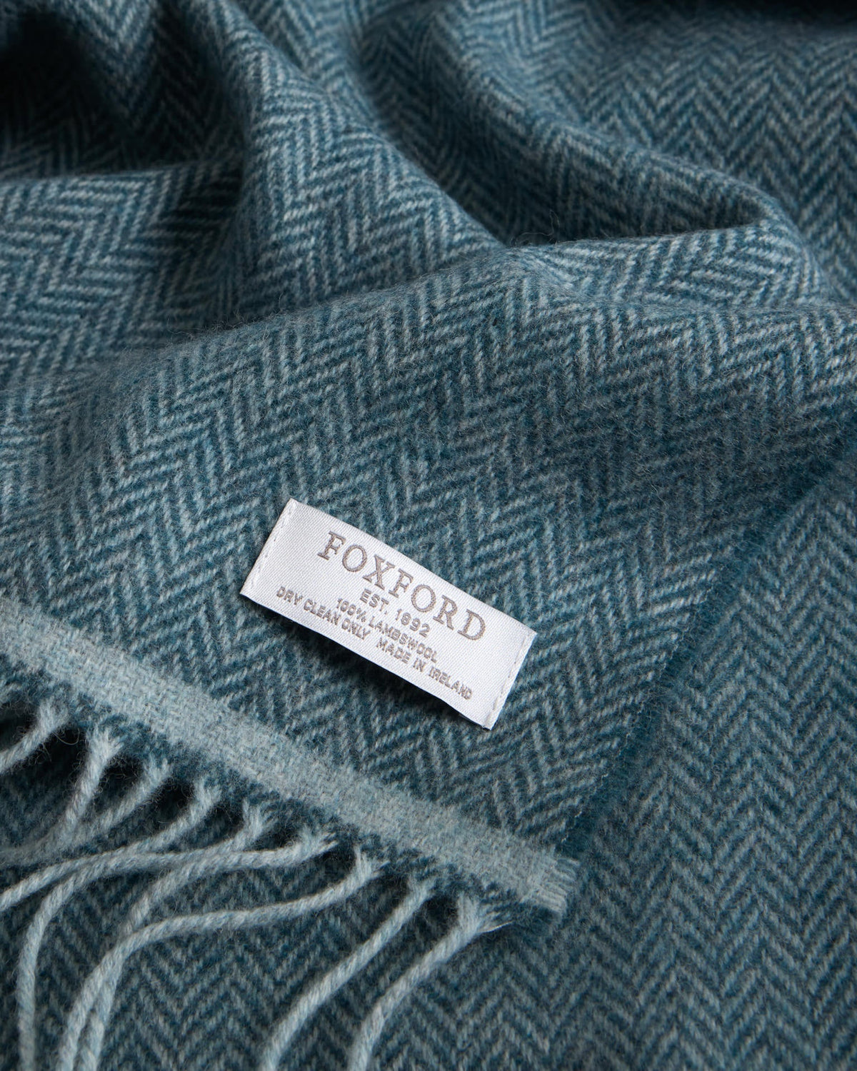 Herringbone Lambswool Scarf