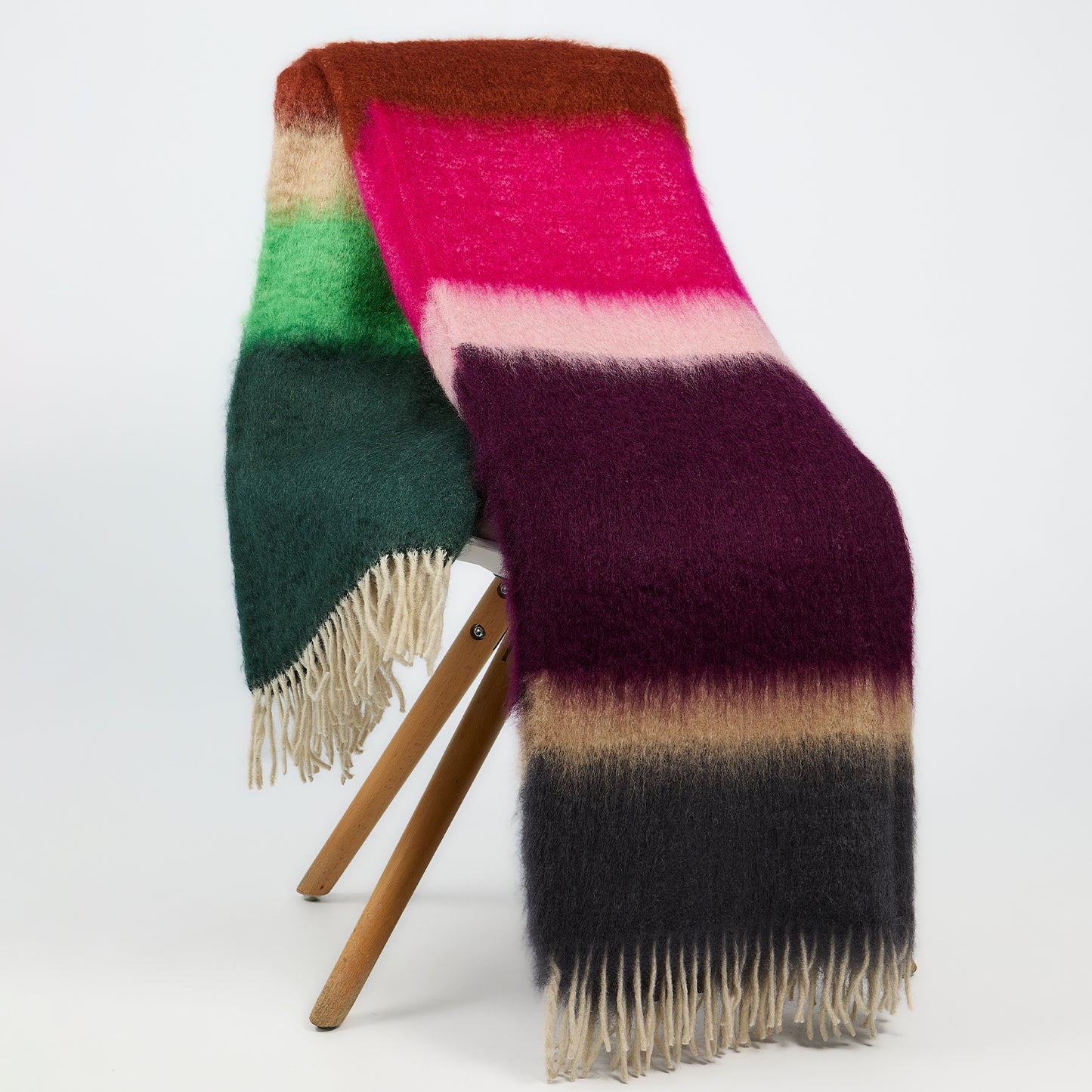 Mohair ‘Matisse’ Throw - M-54 - 130 x 200cm