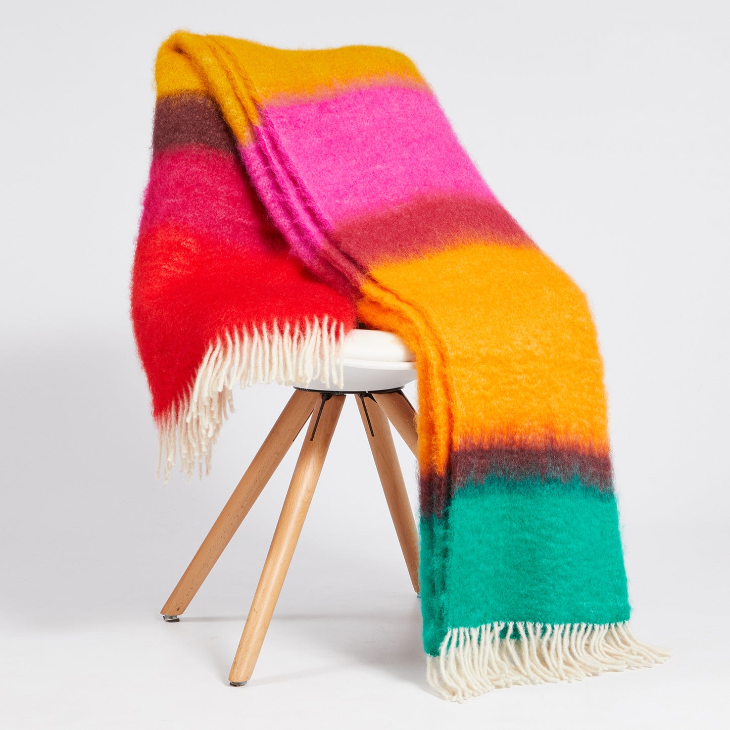 Mohair ‘Matisse’ Throw - M-8 - 130 x 200cm