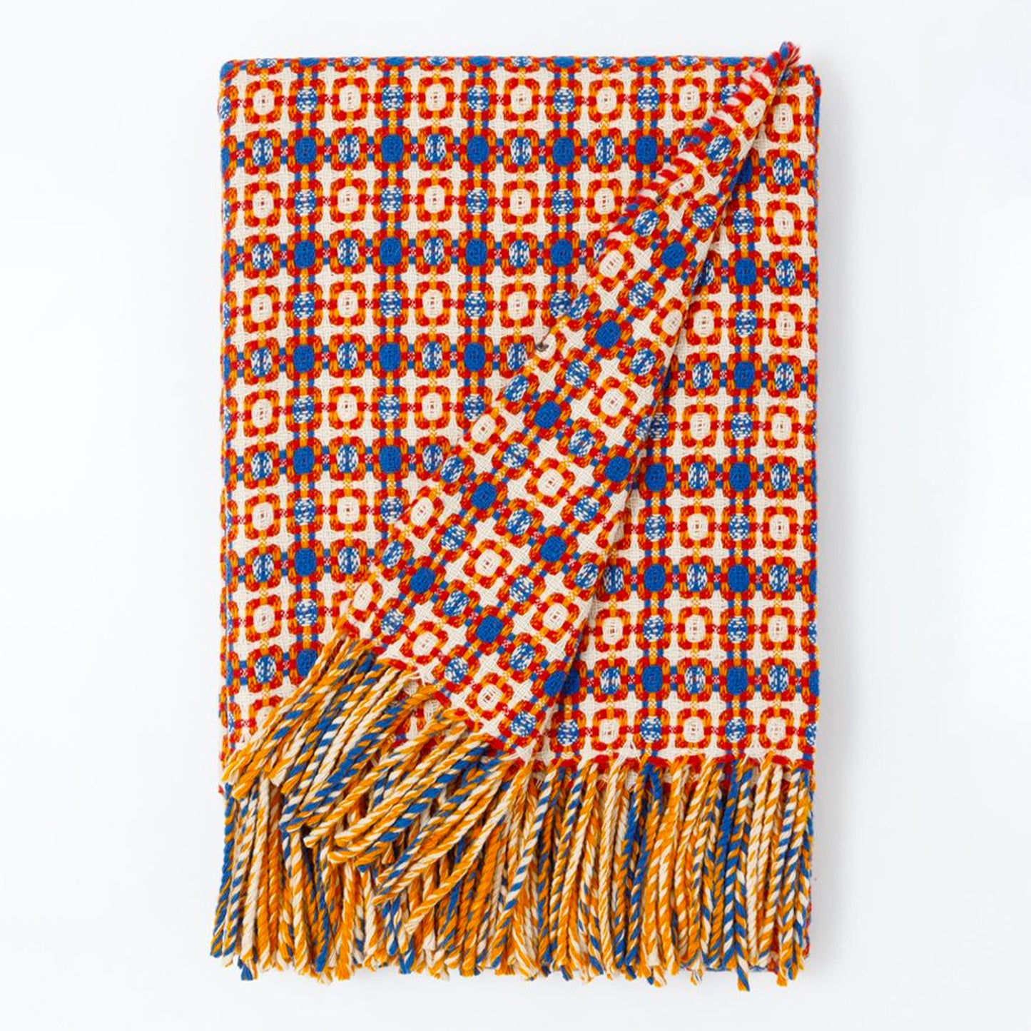 Wool Blanket - Grid Vintage Check - 130 x 180 cm