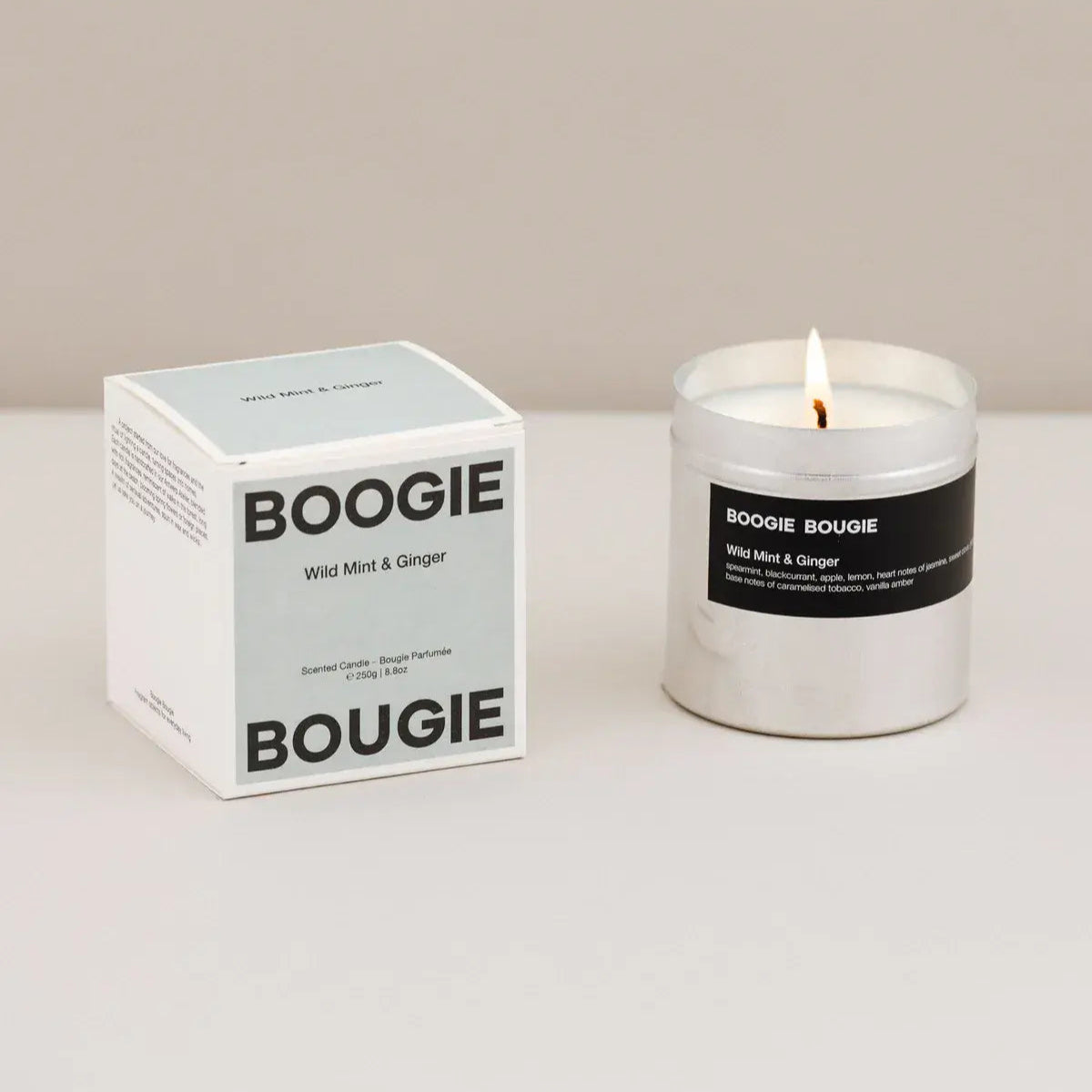Boogie Bougie - Scented Candle - Wild Mint & Ginger