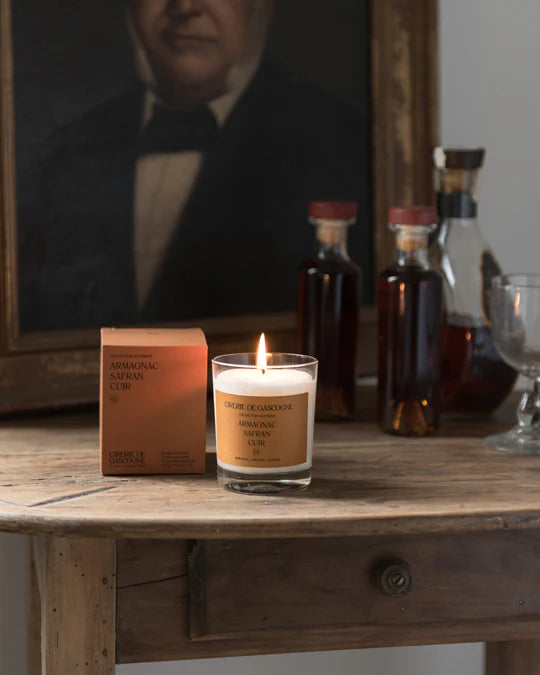 Cirerie de Cascogne - Scented Candle - Armagnac, Safran & Cuir