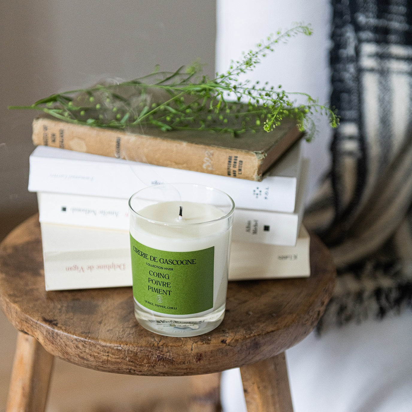 Cirerie de Gascogne - Scented Candle - Quince, Pepper & Chilli