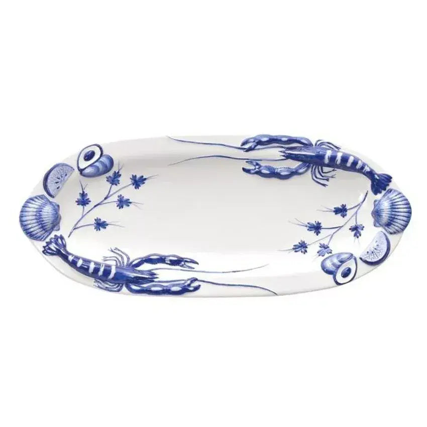 Coastal Oval Seafood Tray