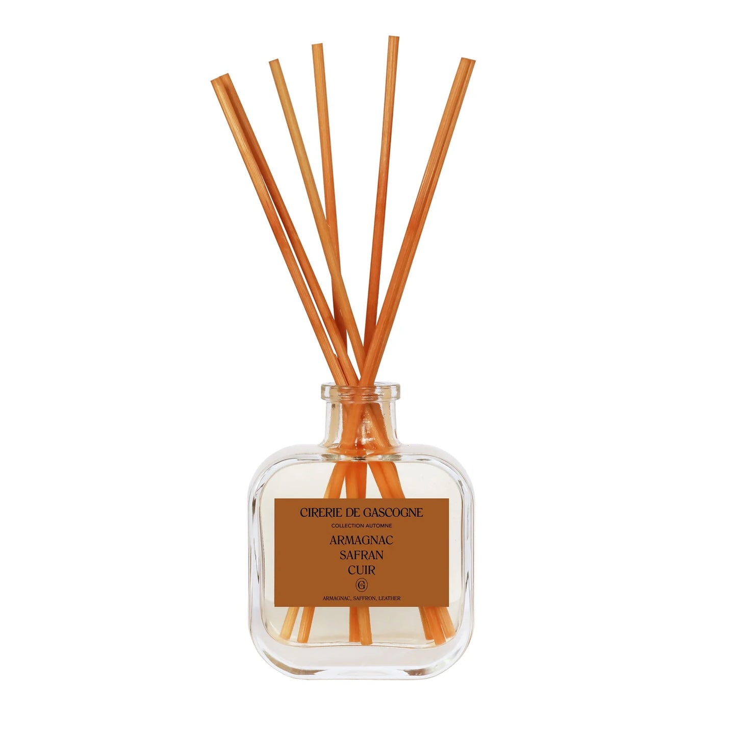 Cirerie de Cascogne - Reed Diffuser - Armagnac, Safran & Cuir