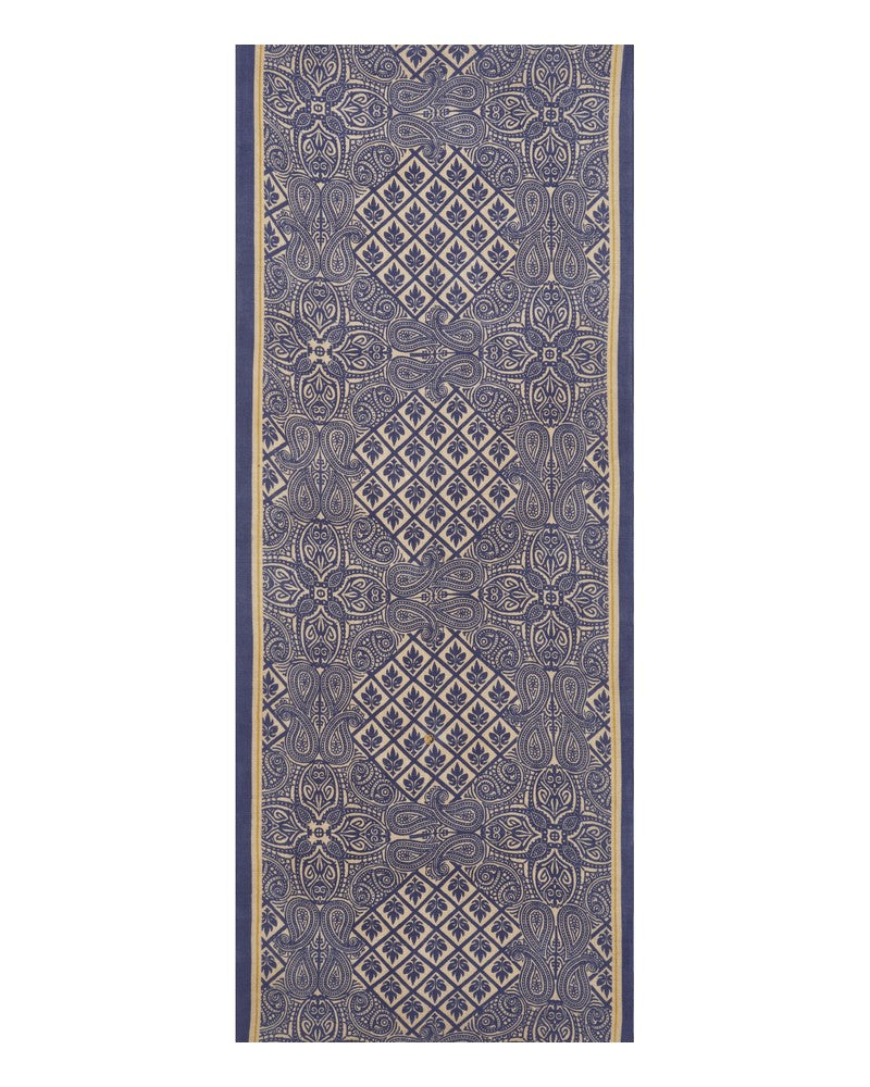 Parisienne Scarf - Organic Wool - "Bangaram" Pattern