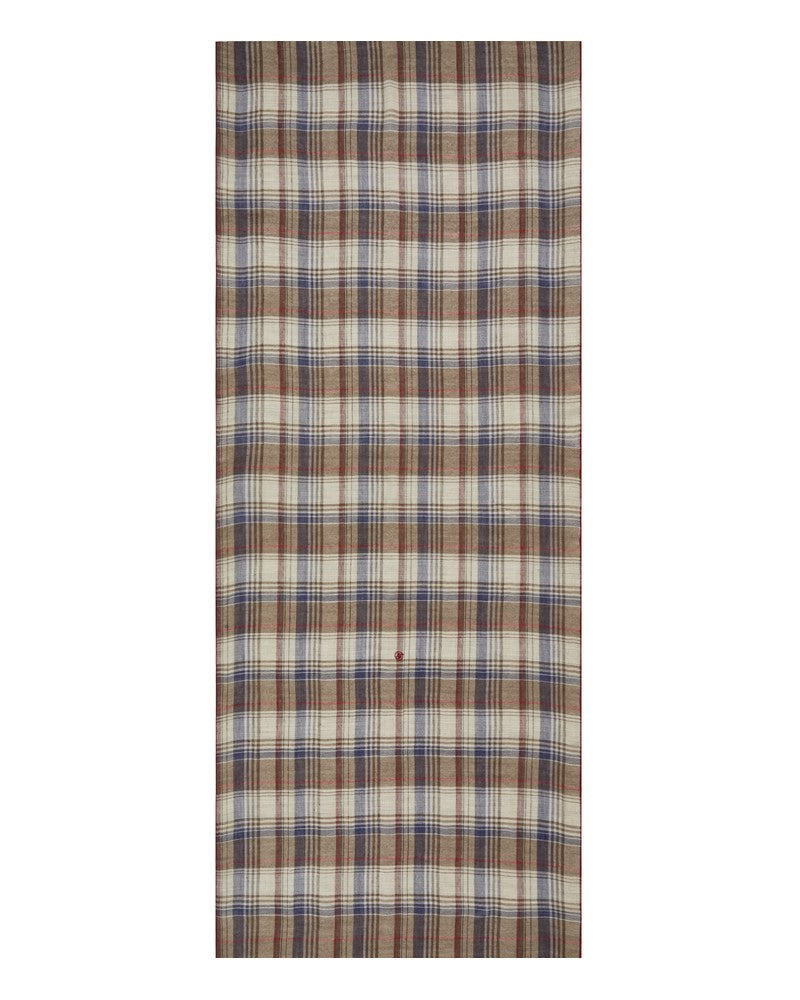 Parisienne Scarf - Organic Wool -'Otzarreta' Check