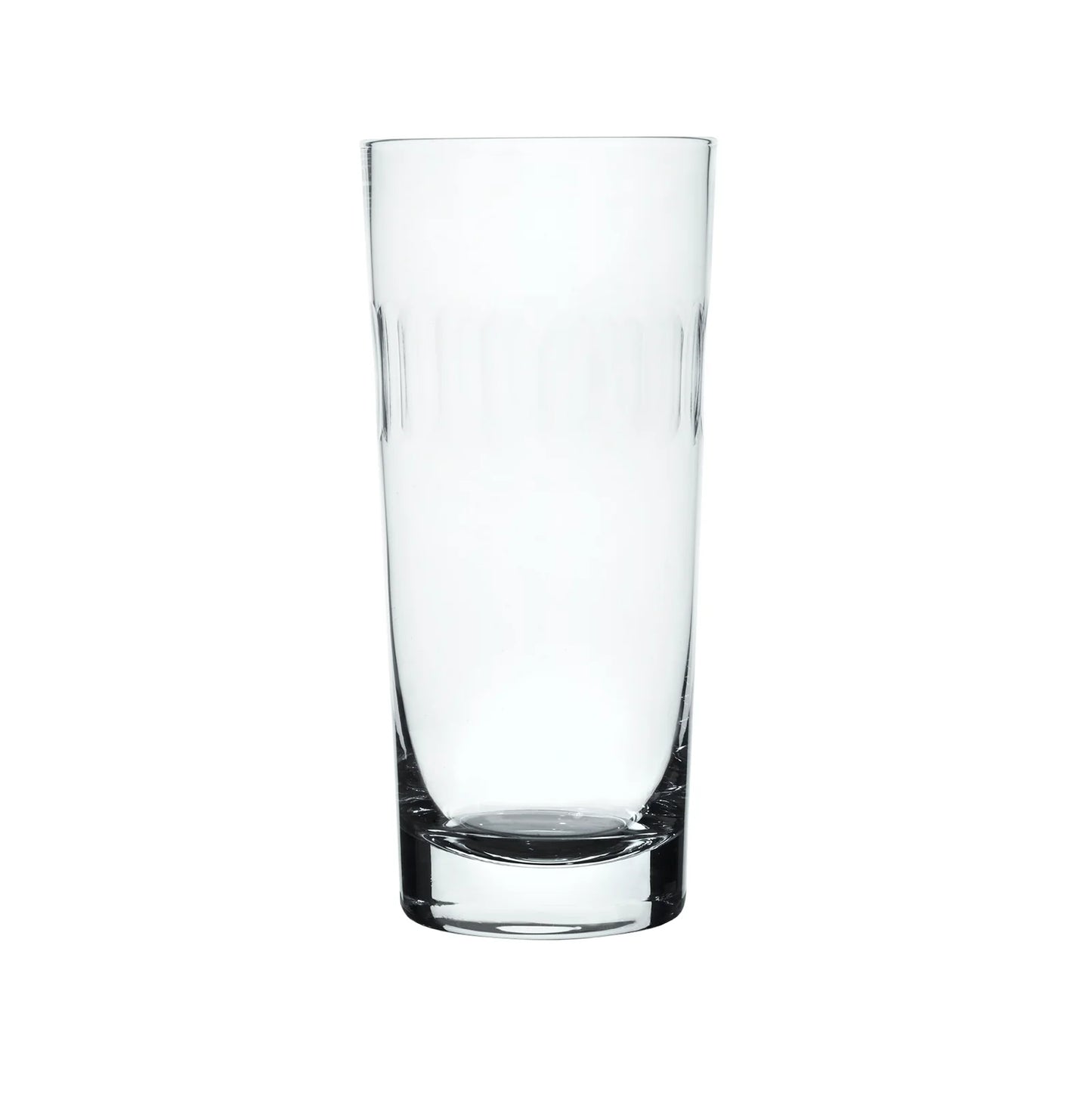 Crystal Lens Glasses - Highball - Set of 4