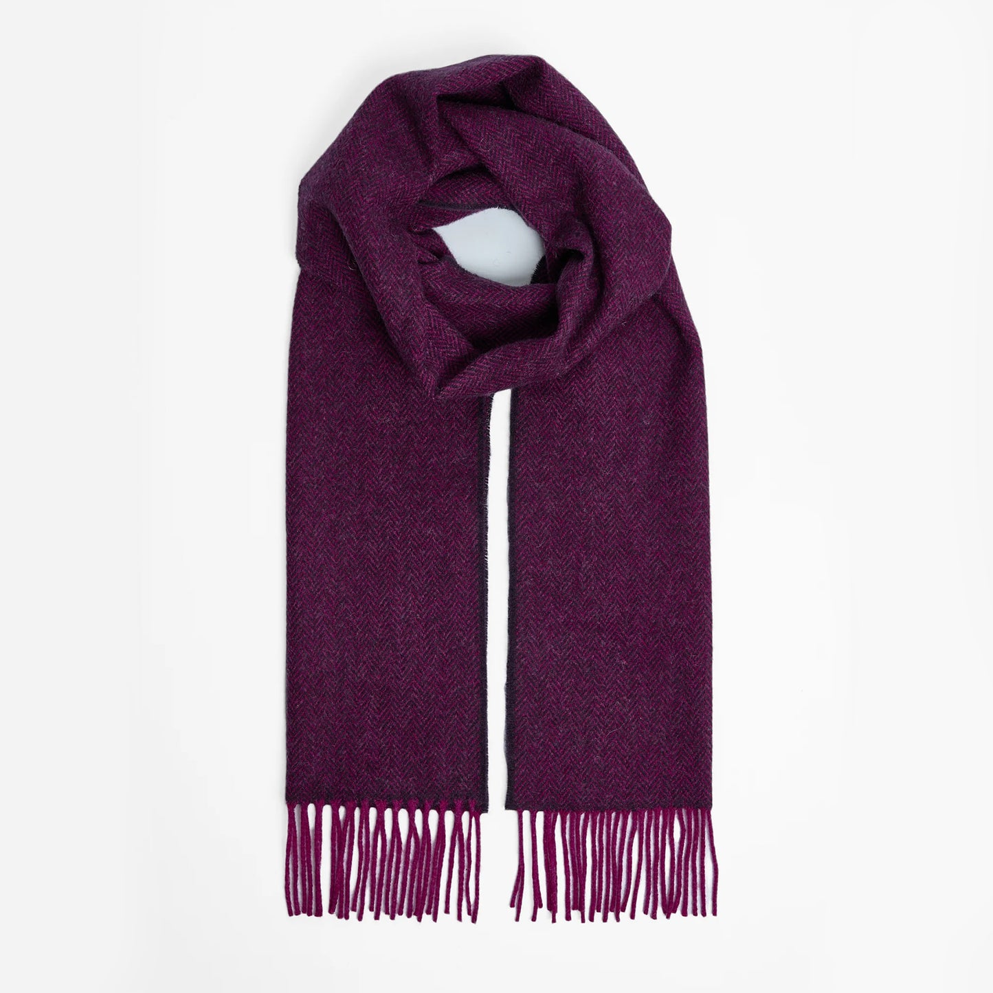 Herringbone Lambswool Scarf