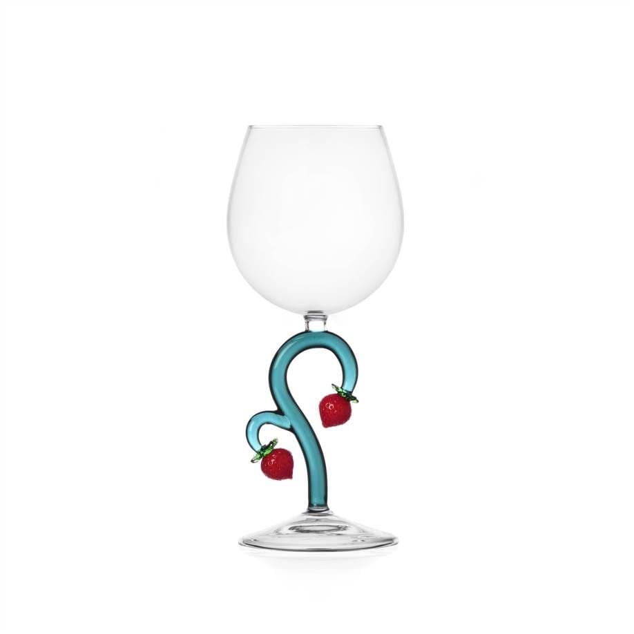 Milanese Glass - Fruits Wine Glass - Strawberry