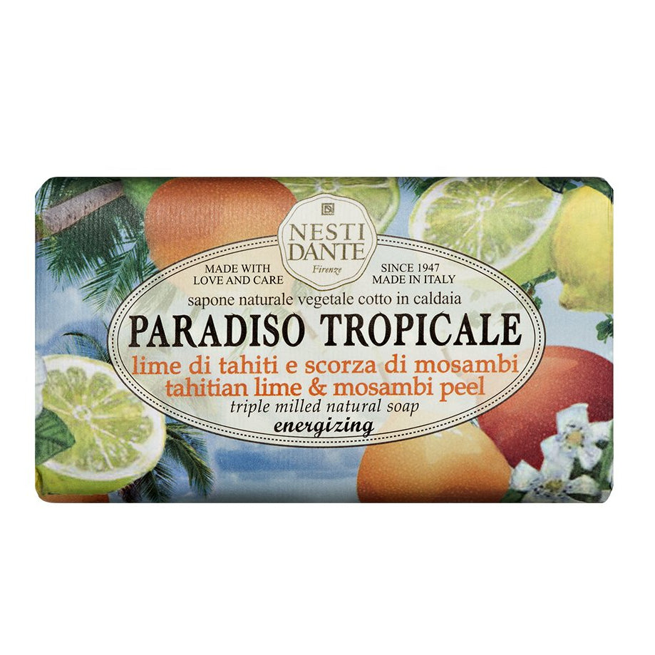 Nesti Dante Soap - Paradiso Tropicale - Tahitian Lime & Mosambi Peel