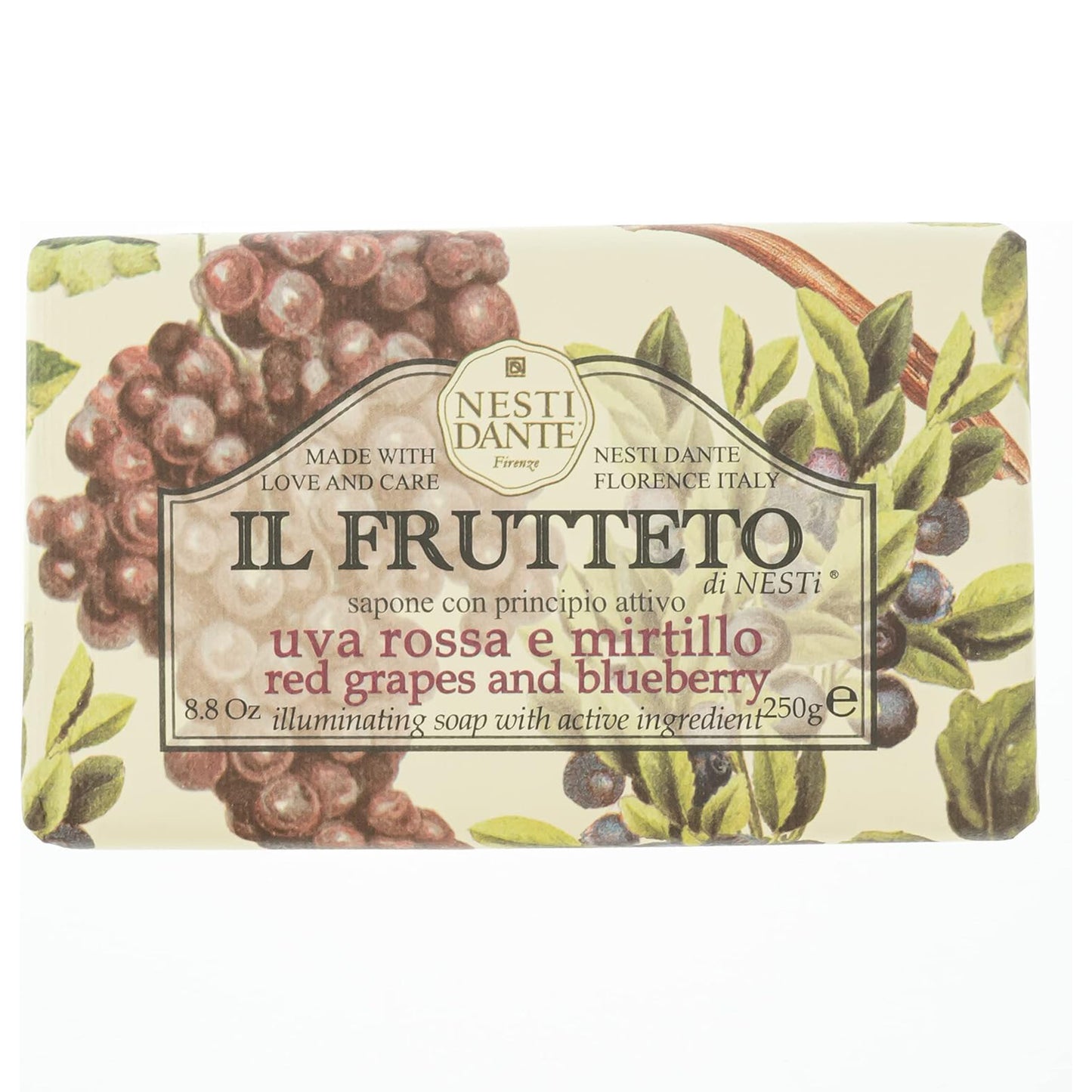 Nesti Dante Soap - Il Frutteto - Red Grapes & Blueberry