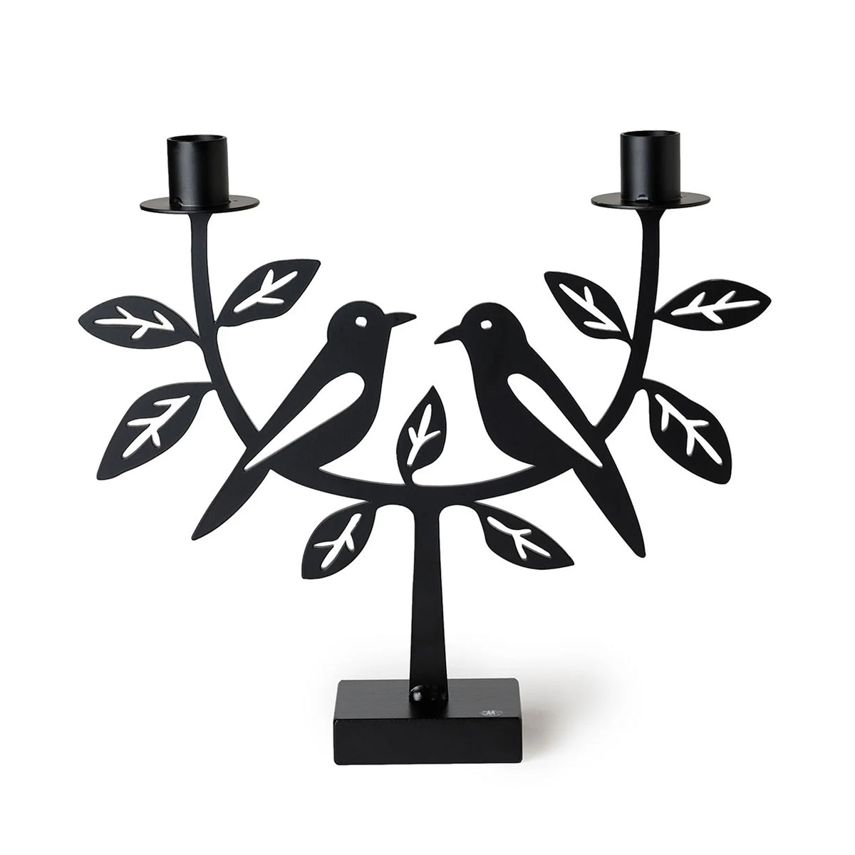 Sitting Birds Candle Holder
