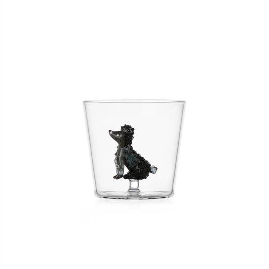 Milanese Glass - Puppy Tumbler - Poodle