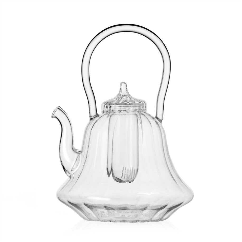Milanese Glass - Optic Teapot With Filter