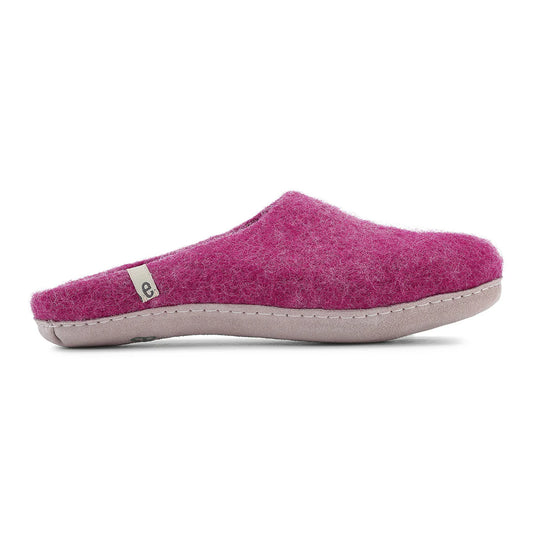 Wool Slippers - Cerise