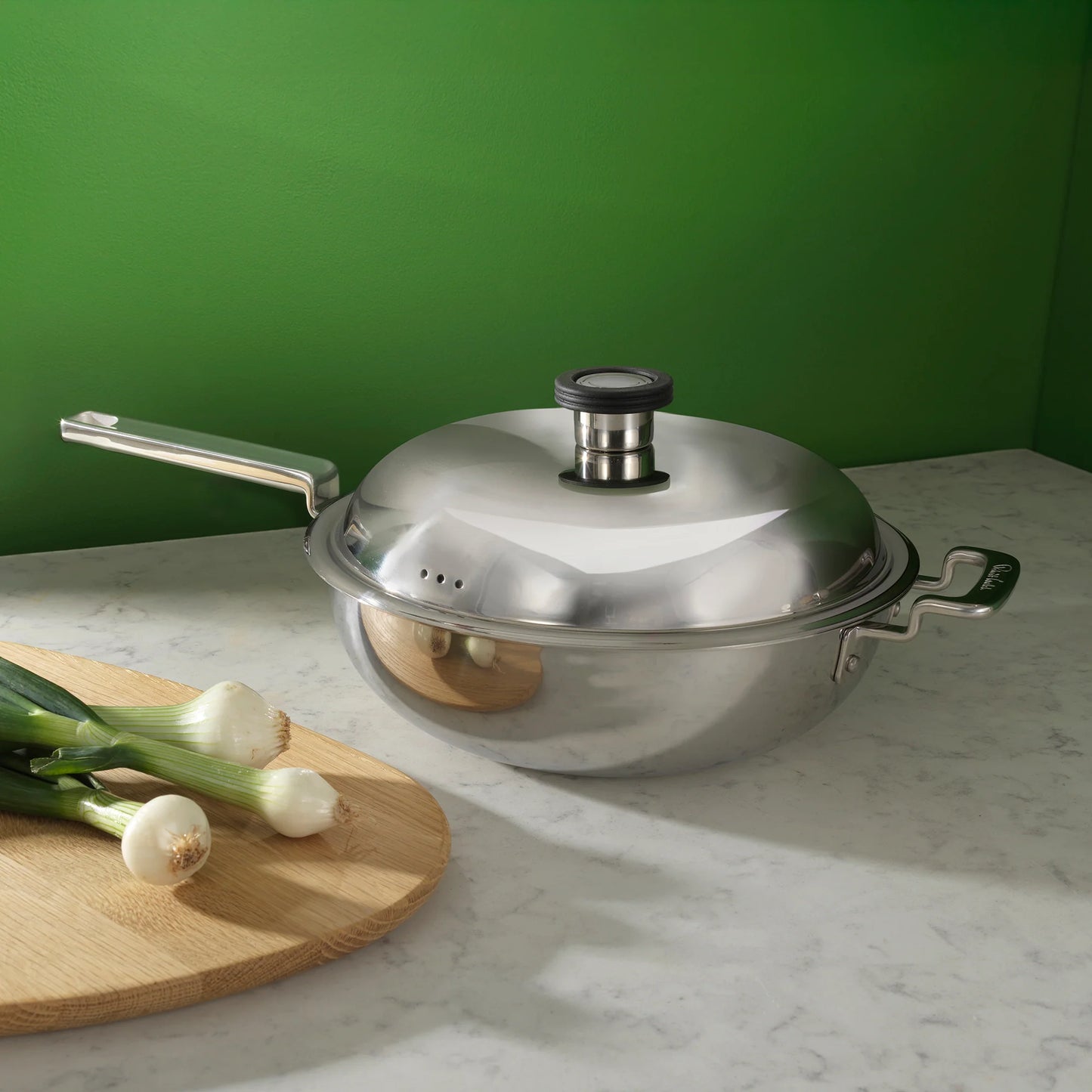 Robert Welch - 316 Series Cookware - Wok with Lid 28cm