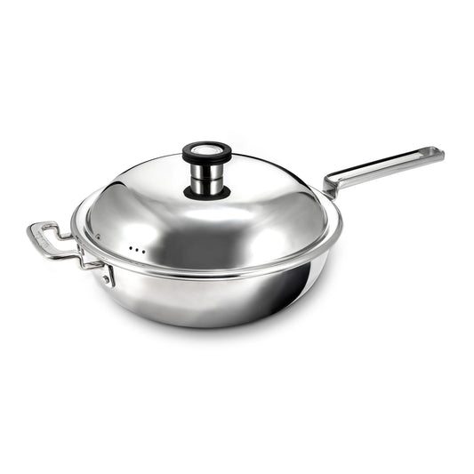 Robert Welch - 316 Series Cookware - Wok with Lid 28cm