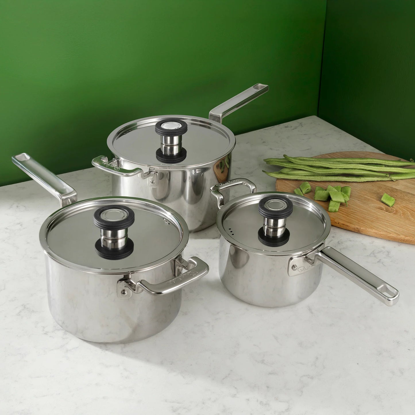 Robert Welch - 316 Series Cookware - Saucepan Set 3P