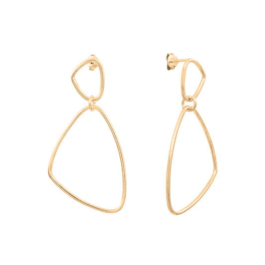 Hemura Nue Earrings - Gold