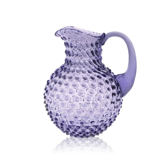 Hobnail Glass Round Jug - 2L