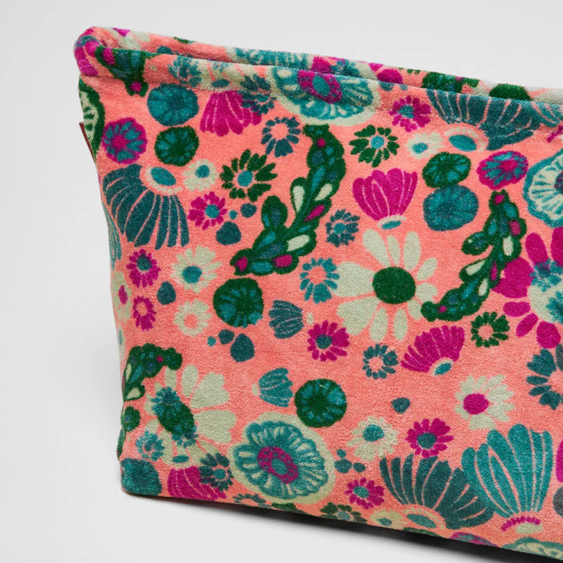 Printed Cotton Velvet - Washbag - Molly