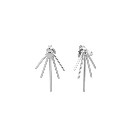 Ray Of Light Earrings - Silver