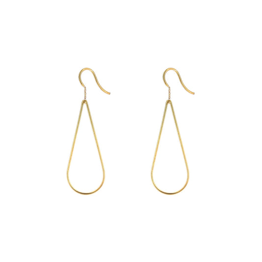 Raindrop Earrings - Gold