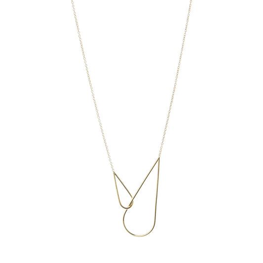 Raindrop Necklace - Gold