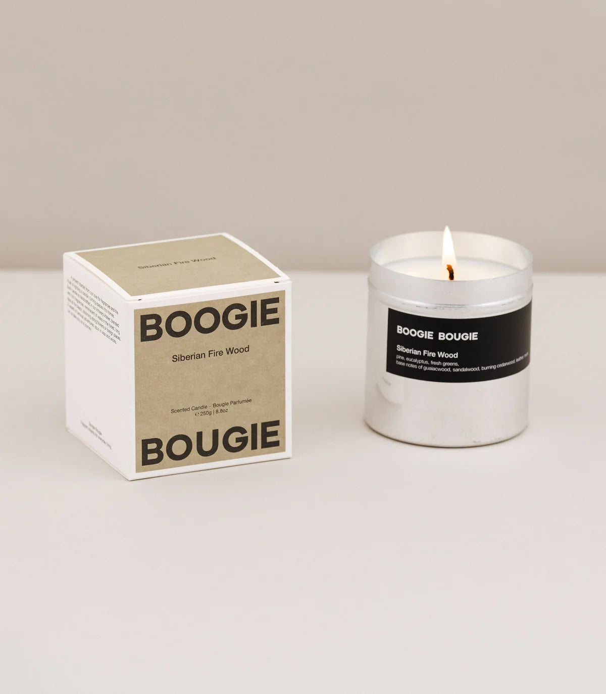 Boogie Bougie - Scented Candle - Siberian Fire Wood