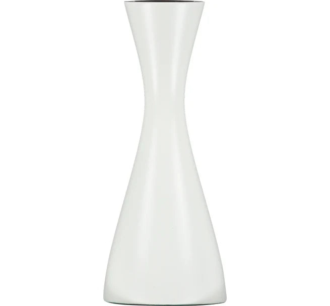 Wooden Candleholder - White
